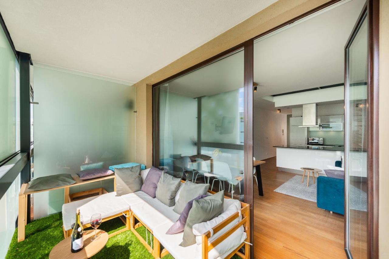 Apartment With Balcony And Parking Near The Prague Museum Exteriör bild